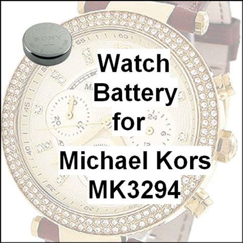 how much is a michael kors watch battery|Michael Kors Watch batteries replacement.